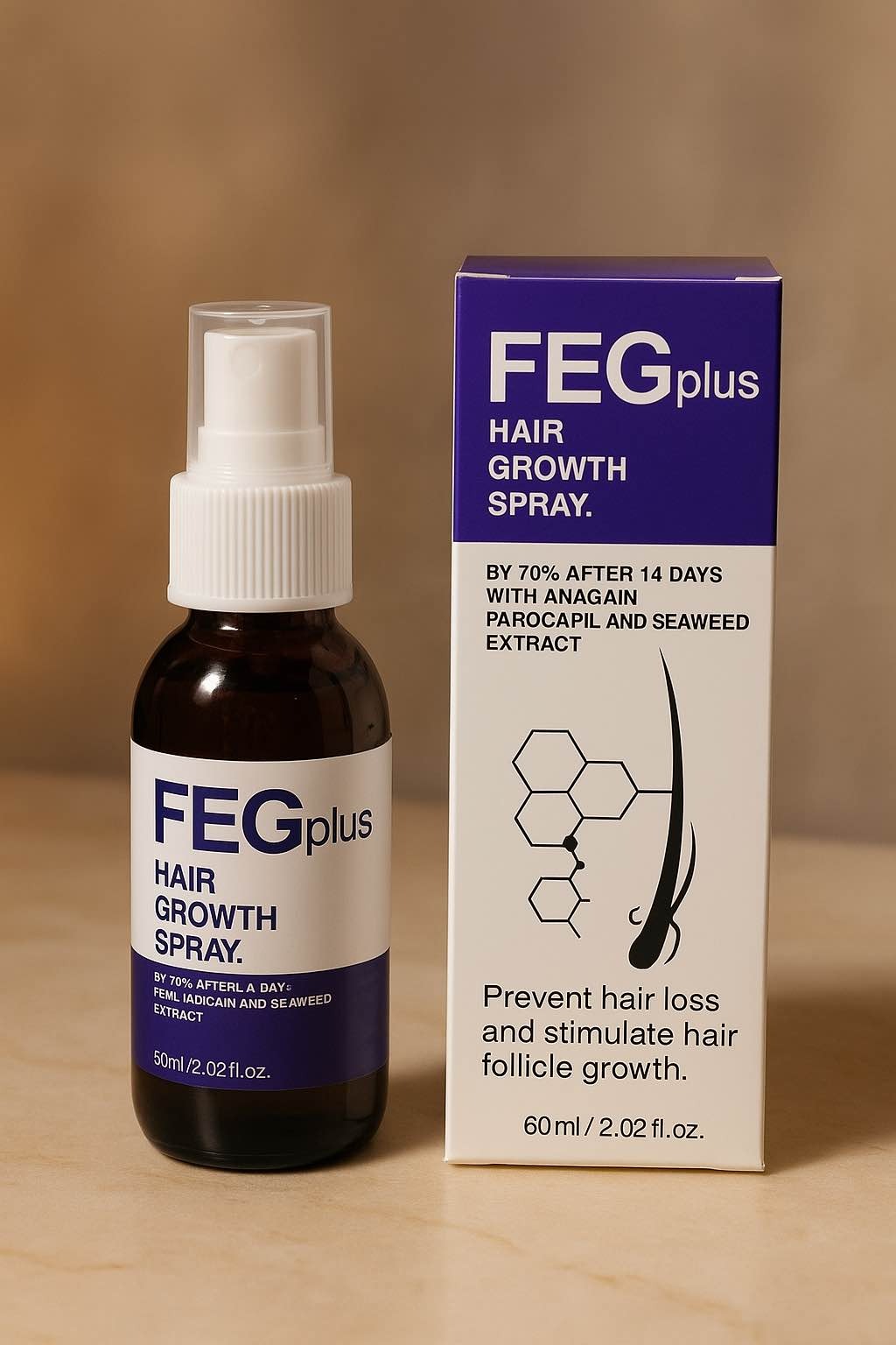 FEG PLUS Hair Growth Serum & Spray