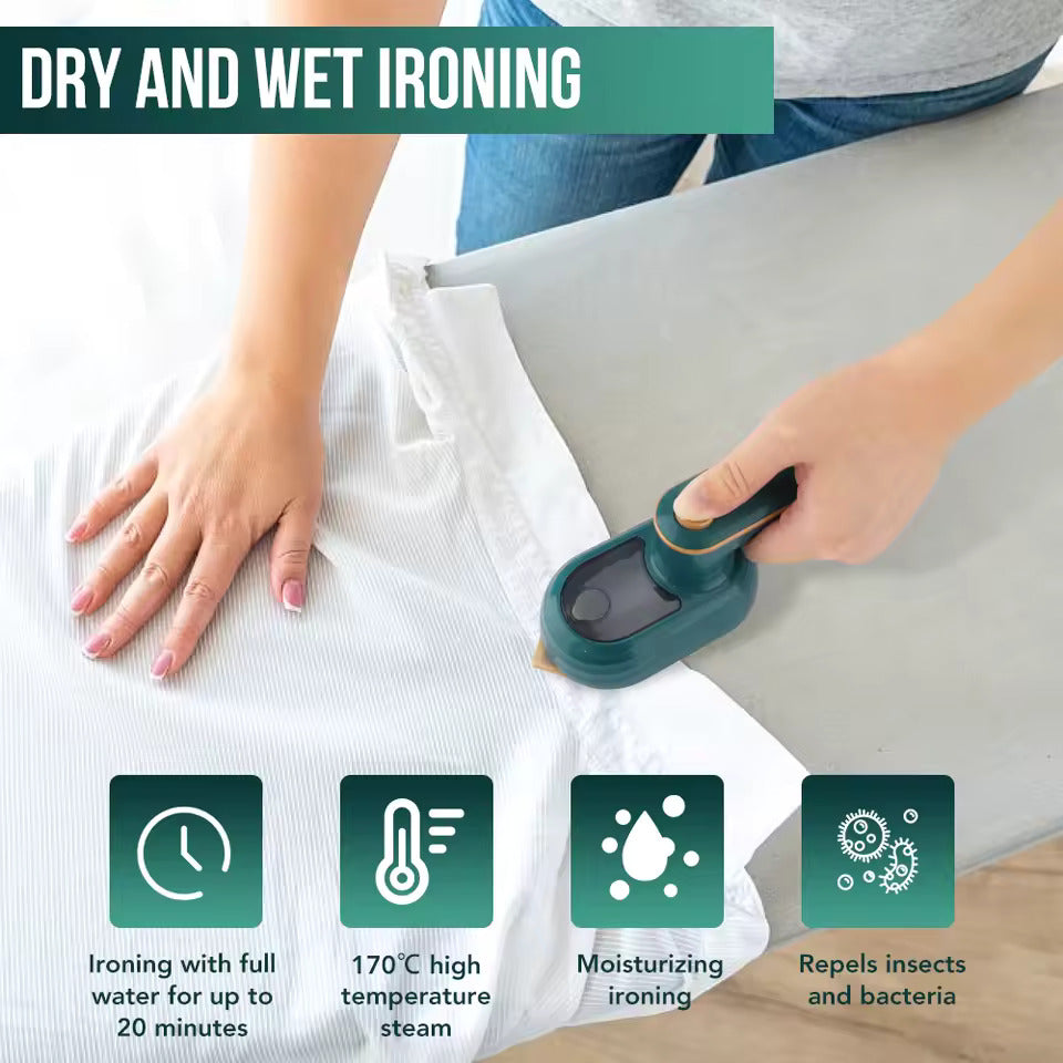 Mini 180° Rotatable Handheld Steam Iron