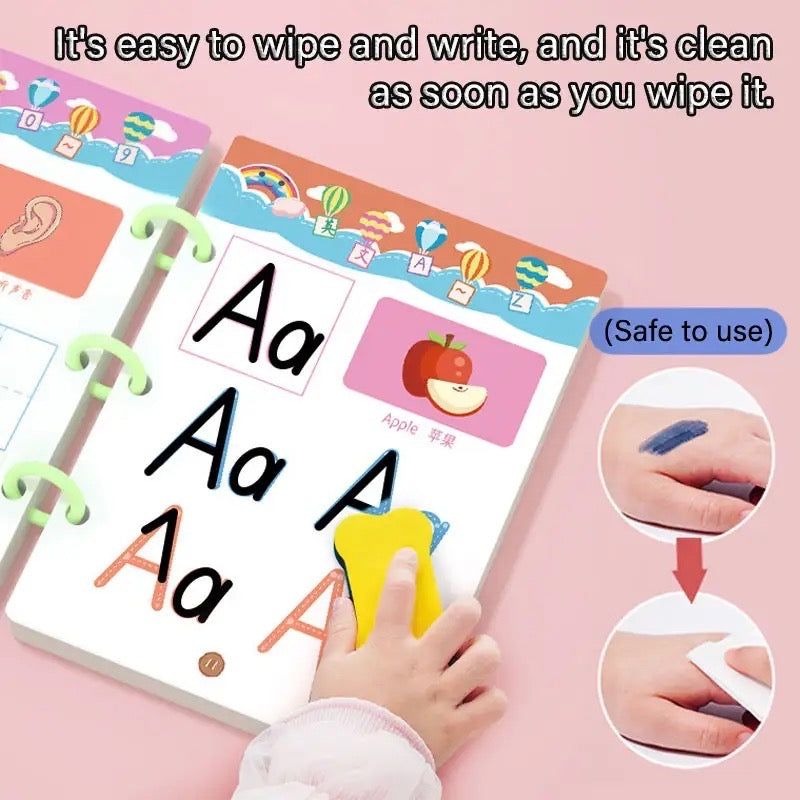 Kids Educational Learning Tracing Book