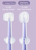 Infant Baby Silicone Toothbrush Pack of 2