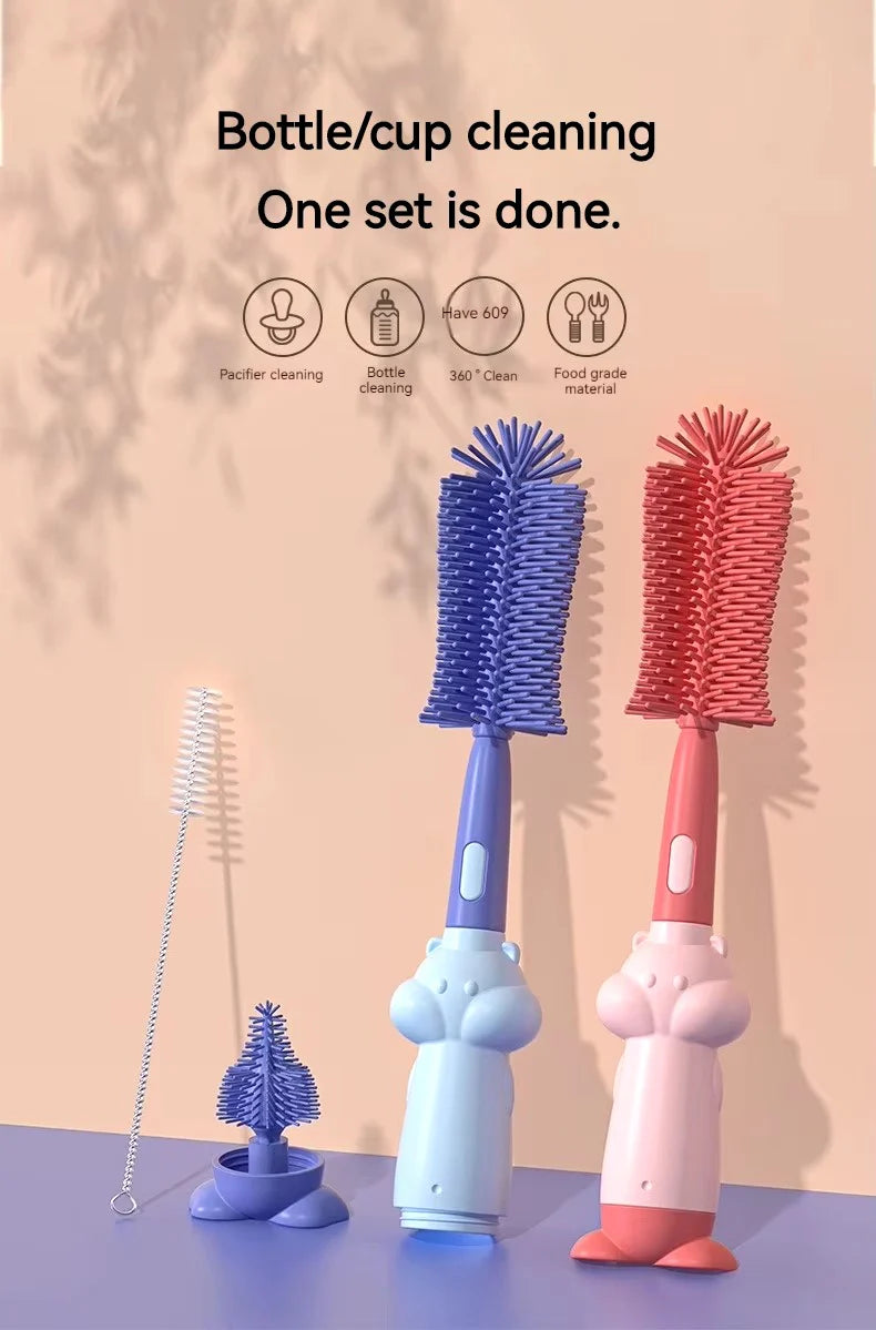 Silicone Bottle Cleaning Brush for Babies